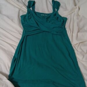 Teal Mini Dress